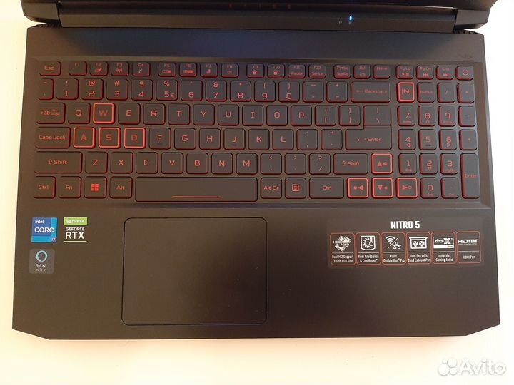 Новый Acer / i7-16ядр / RTX 3050 Ti / 512Гб /144Гц