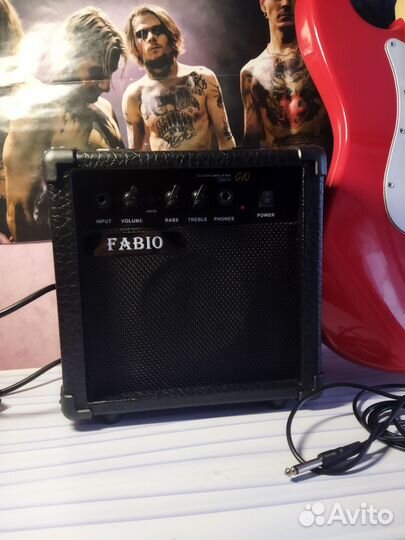 Электро гитара с комбиком