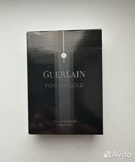 Guerlain forever gold пудра для лица и тела