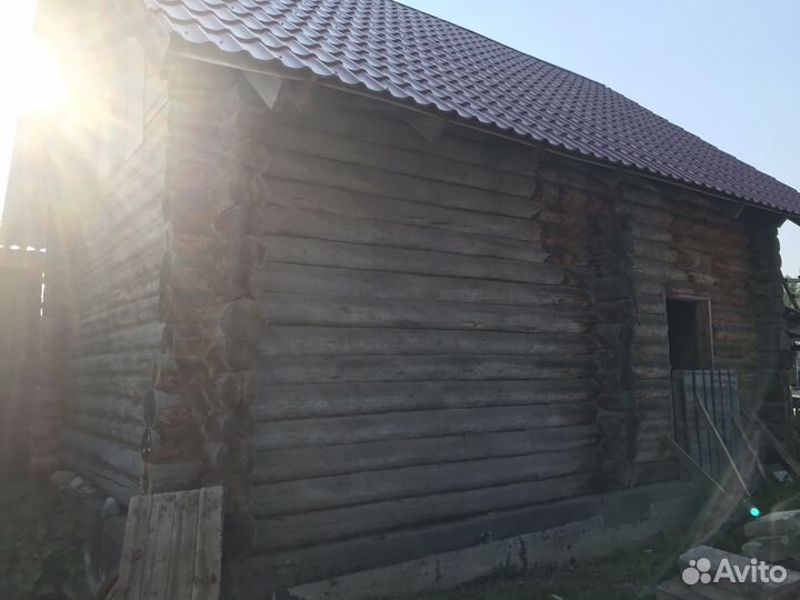 Сруб бани, дома