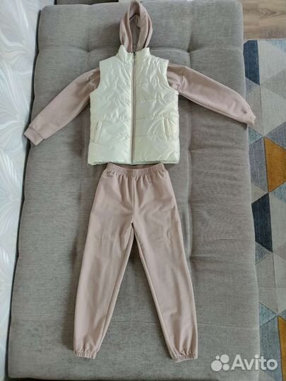 Спортивный костюм с жилеткой детский