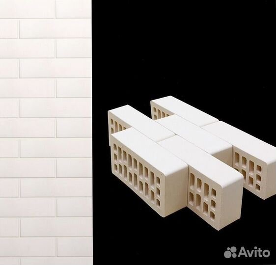 Кирпич керамический - Белый