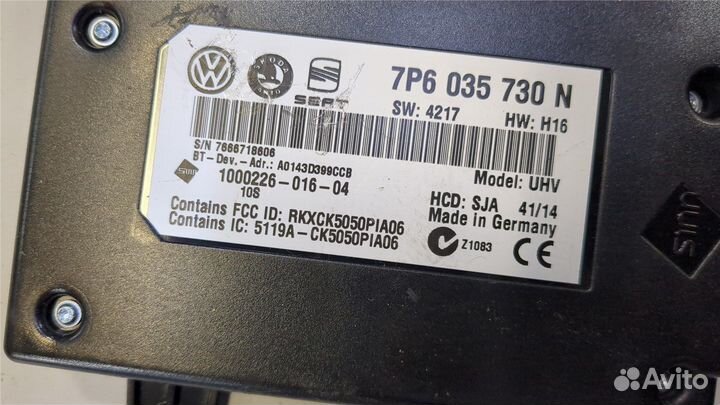 Блок управления Bluetooth Volkswagen Passat 7, 201