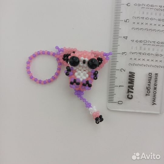 Мини амигуруми из бисера