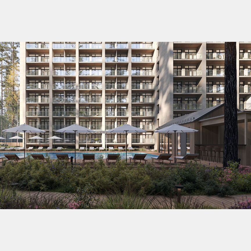 Апартаменты-студия, 41,4 м², 10/12 эт.