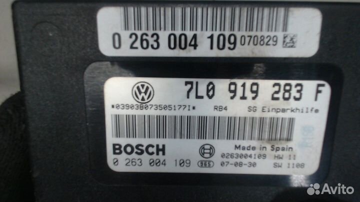 Блок управления парктрониками Volkswagen Touareg