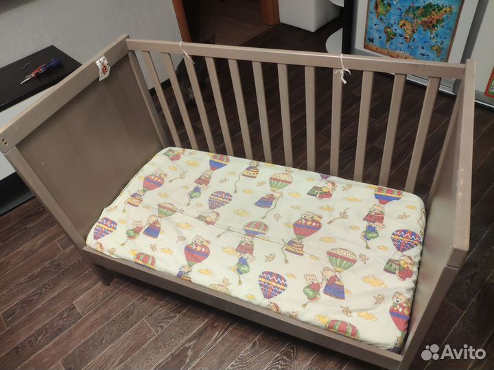 Детская кроватка IKEA сундвик