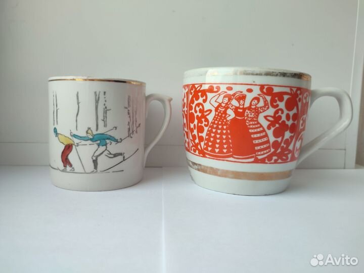 Кружки Лыжники, Перепляс, агитация, Песочное,сколы