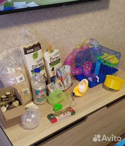 Клетка для грызуна + все допы