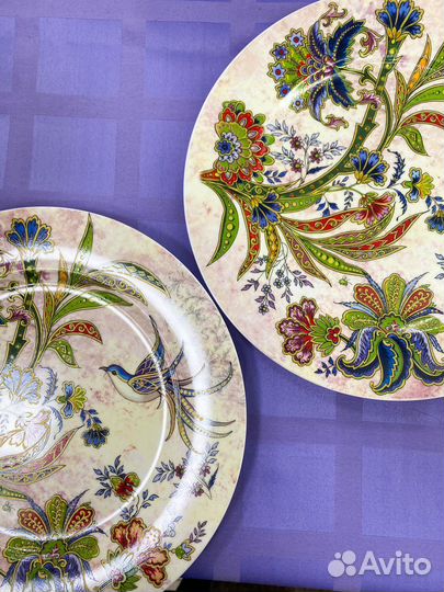 Тарелки фарфоровые «Колибри» новые