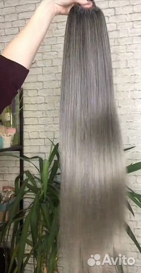 Шикарный хвост на резинке/ накладной хвост шиньон