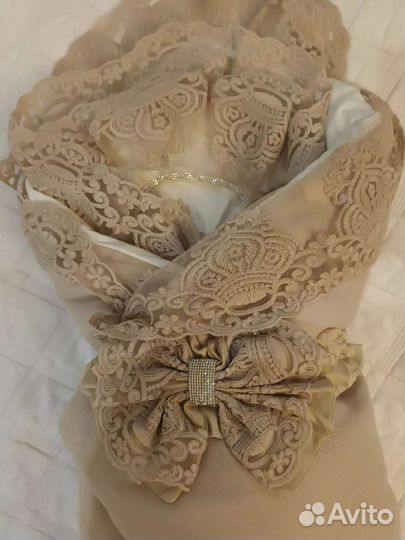 Конверт на выписку зимний для девочки