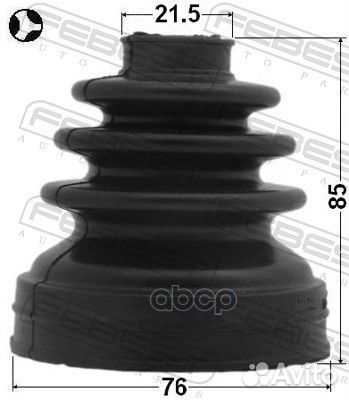 Пыльник шрус внутренний комплект 76X85X21.5 TOY