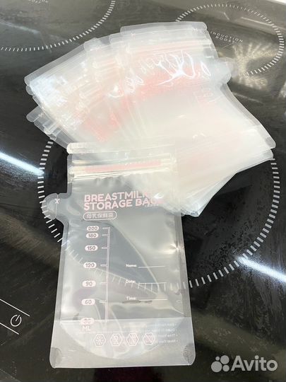 Пакеты для грудного молока с замочком