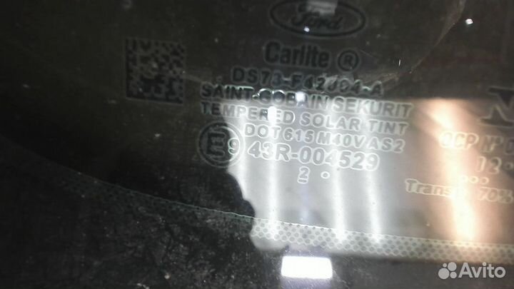 Стекло заднее Ford Fusion USA, 2013