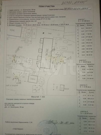 Дом 61 м² на участке 1,2 сот.