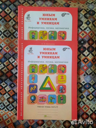 Комплект школьных рабочих тетрадей для 2 класса