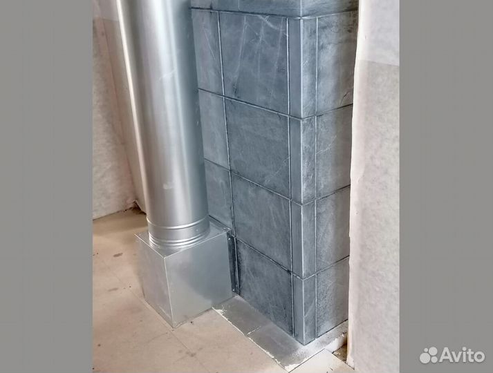 Печь камин талькохлорит