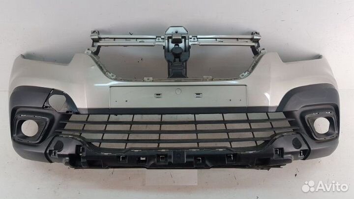 Передний бампер Renault Logan stepway 2 в цвет