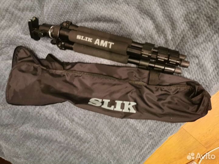 Штатив Slik PRO 340BH + головка Slik SBH-200DQ