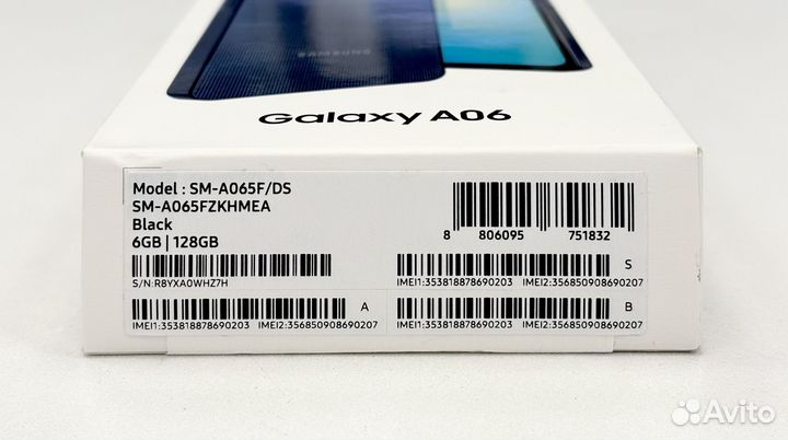 Samsung Galaxy A06, 6/128 ГБ