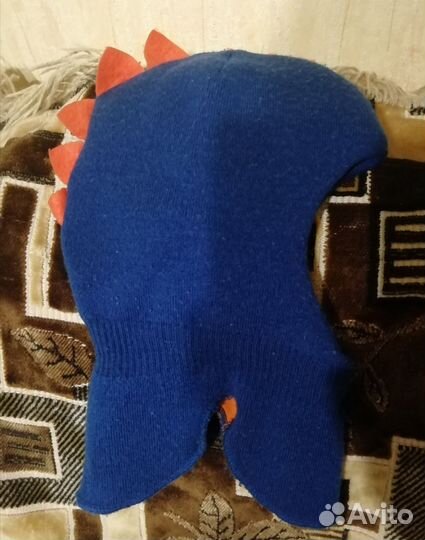 Шапка шлем для мальчика
