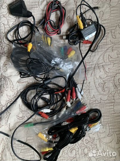 Кабели тюльпаны аудио провода