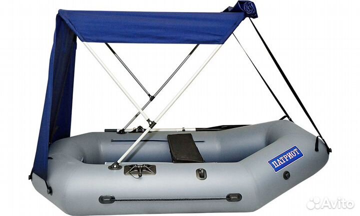 Тент на лодку 220-260 мостик №1.4 олива