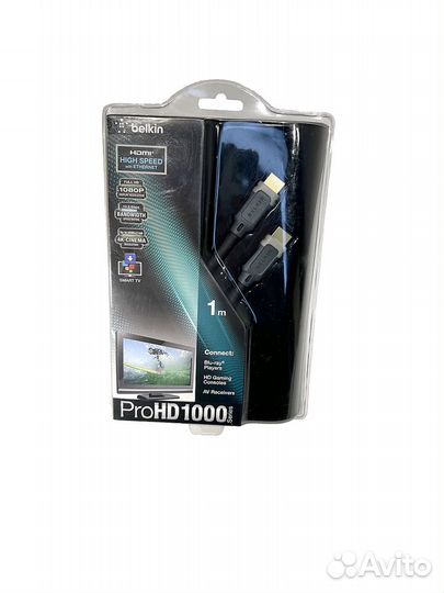 Kабель hdmi 1.0 m Belkin AV10000qp1M