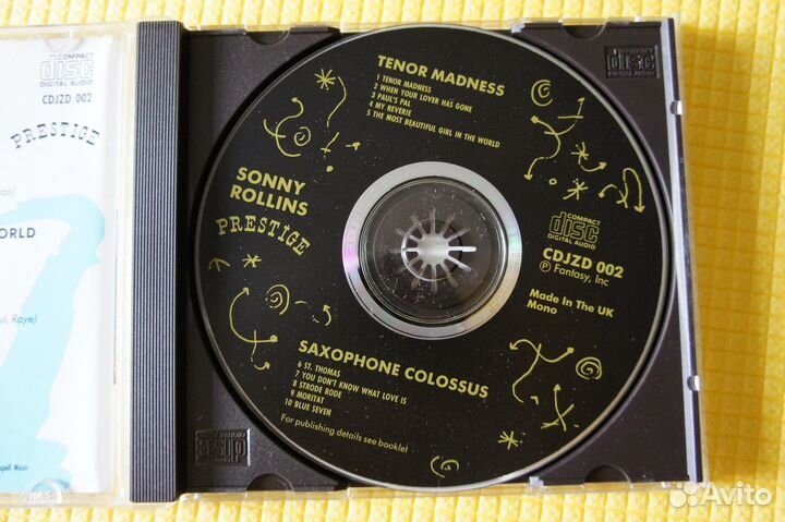 Sonny Rollins - Tenor Madness / Saxophone Colossus