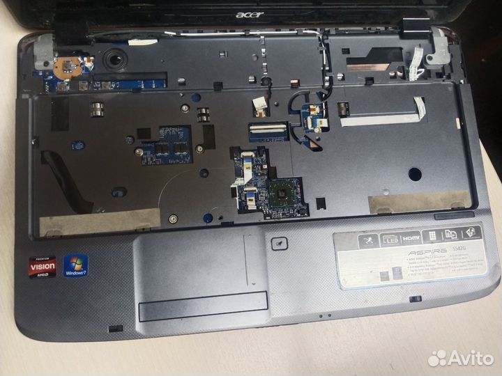 Ноутбук на запчасти