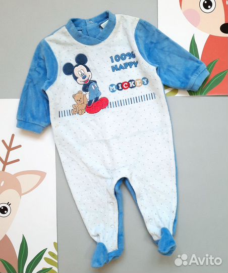 Комбинезон слип 62 для мальчика