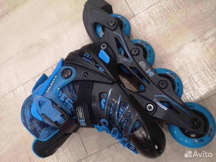 Роликовые коньки раздвижные 28-31+защита