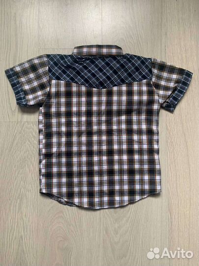 Рубашка в клетку для мальчика