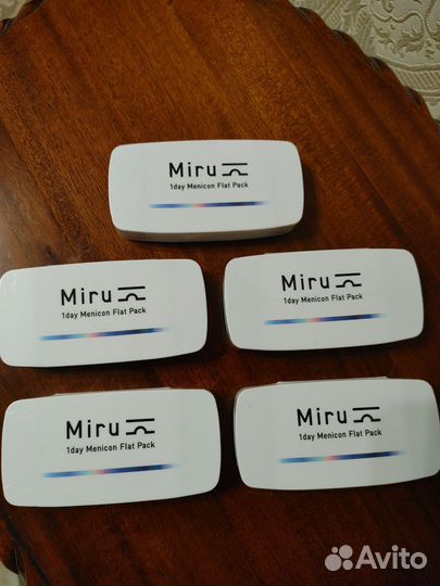 Линзы контактные Miru однодневные