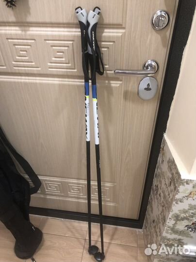 Лыжи (Комплект чехол лыжи ботинки палки)