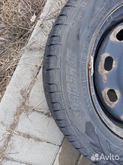 Колесо R15 5x100 на запаску