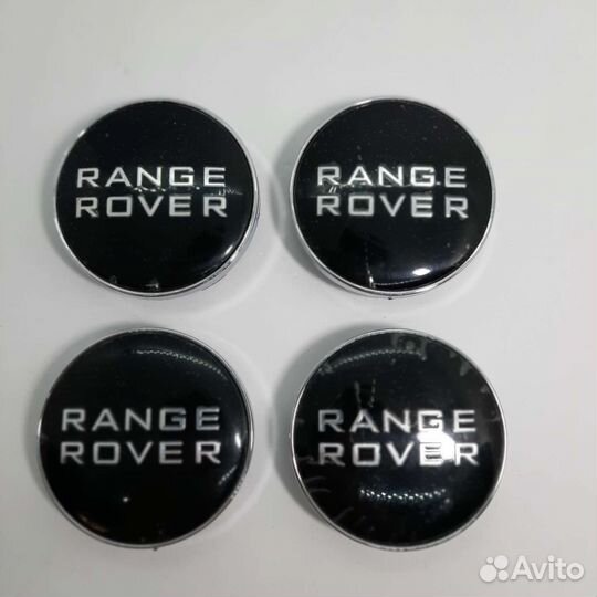 Колпачки Заглушки на литые диски Range Rover 60 мм