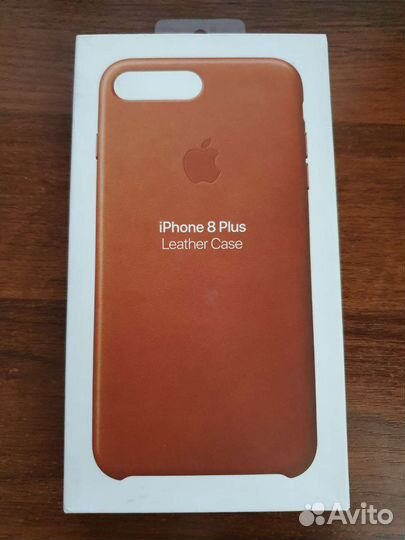 Чехол на iPhone 7/8 plus leather Case original