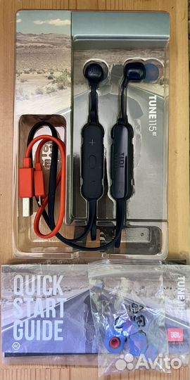 Наушники Bluetooth JBL Tune 115BT Blue