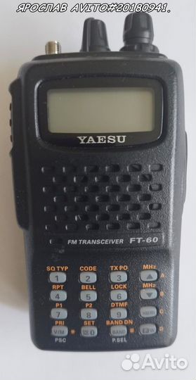 Портативная рация yaesu FT-60R - Made in Japan