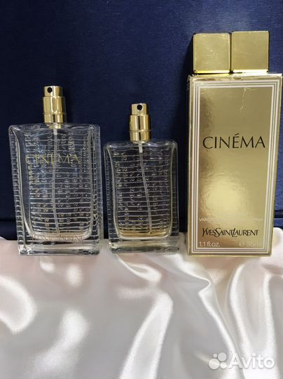 Cinema Yves Saint Laurent остатки флакон коробочка