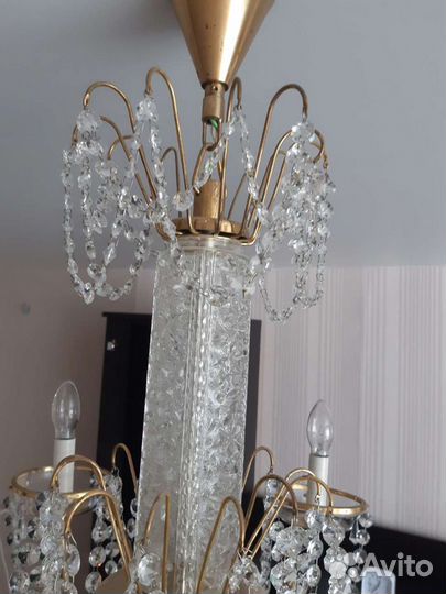 Хрустальная люстра СССР