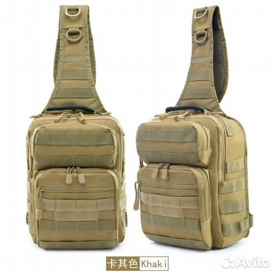 Военный слинг рюкзак 900D EDC, разные цвета