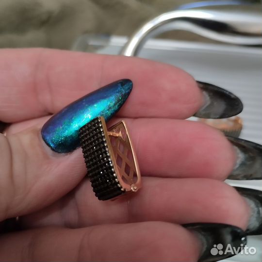 Серебряные серьги