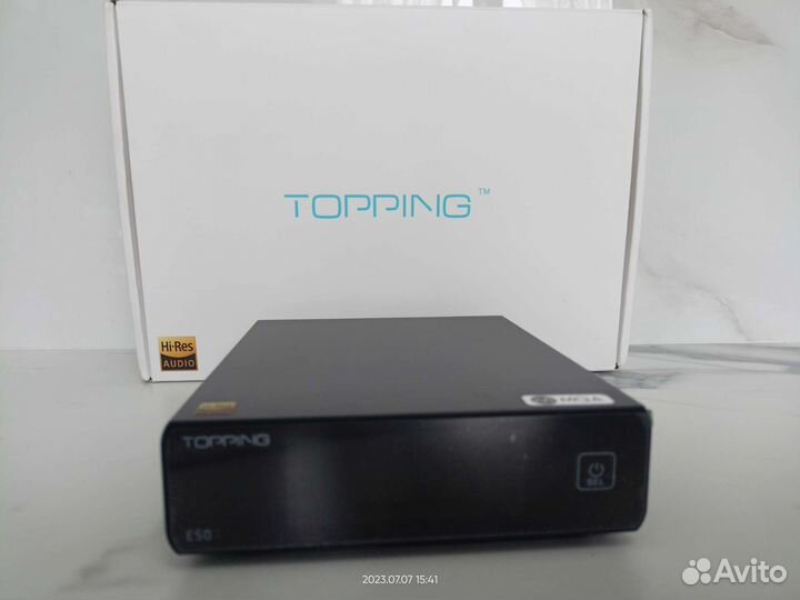 Цап Topping E50 с максимально возможным апгрейдом