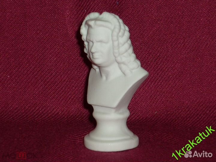 Миниатюра бюст. бах германия, шайбе-альсбах