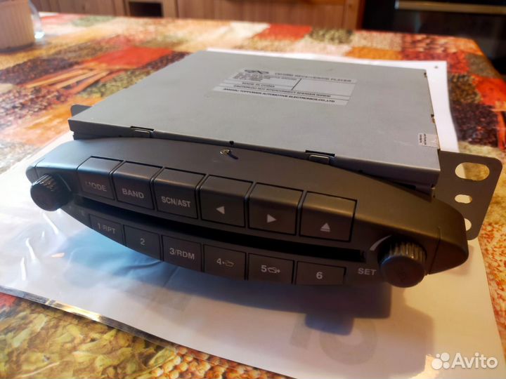 Автомагнитола Chery Indis S18D штатная, S187901050