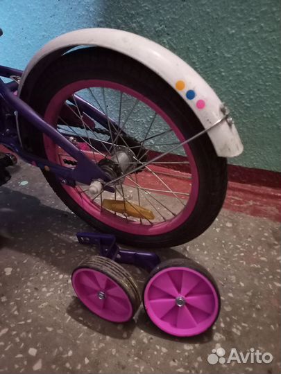 Велосипед для девочки 5-7 лет