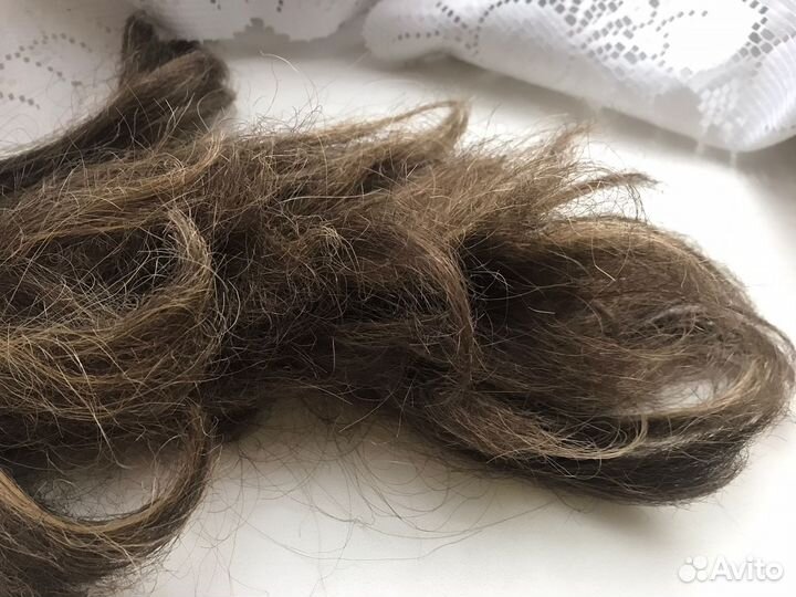 Шиньон из волос (хвост)